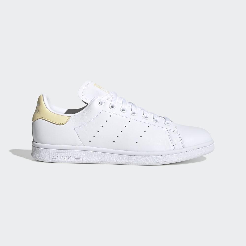 Originals Adidas Stan Smith Barbati Romania - Albi/Galbeni EF4335